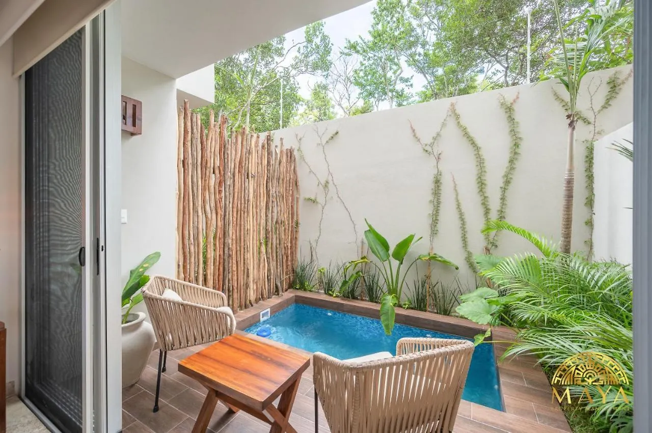 Nhoa 108B Lux 1Br Condo Plunge Pool In Aldea Zama Tulum