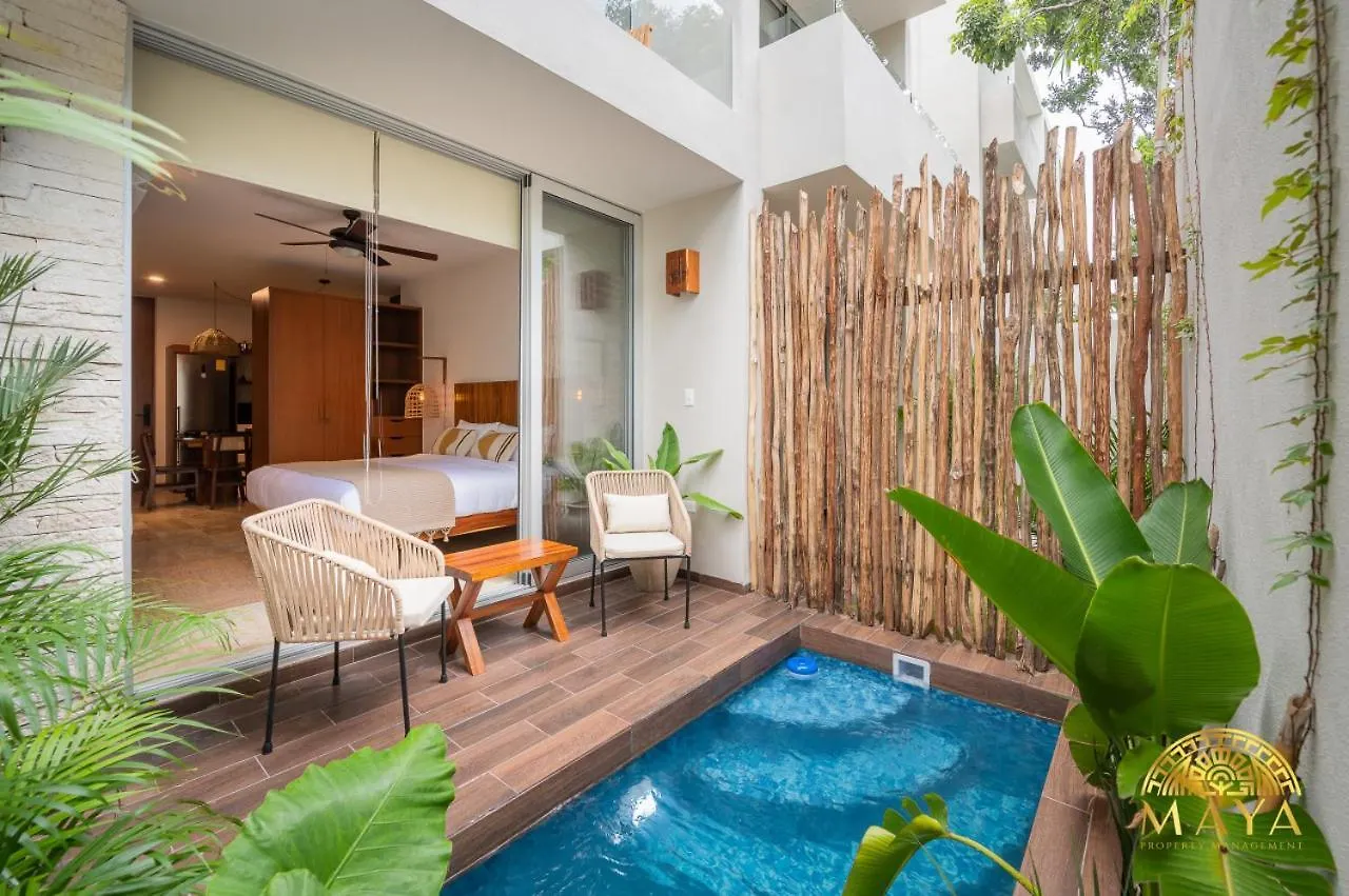 Nhoa 108B Lux 1Br Condo Plunge Pool In Aldea Zama Tulum